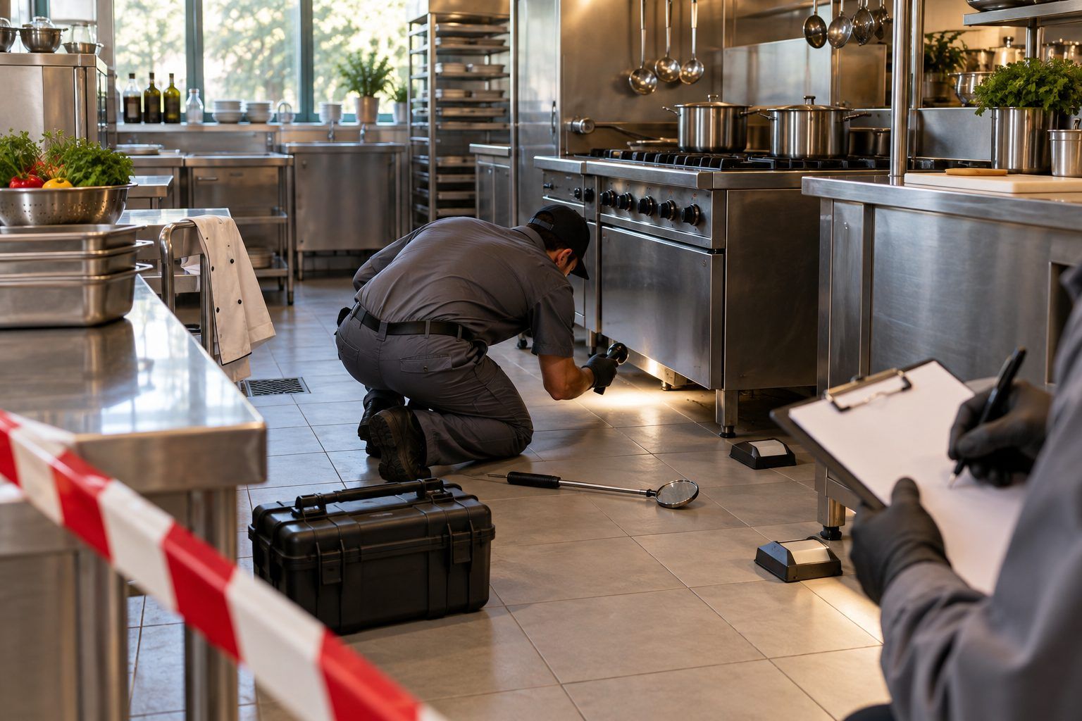 Mettre à l’arrêt si nécessaire, contrôler la reprise et tracer l’intervention