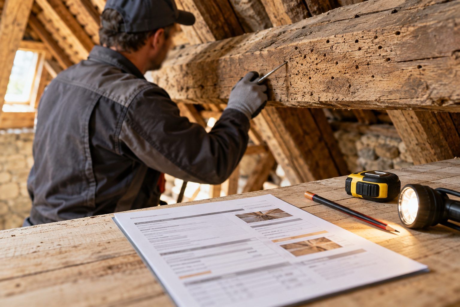 Comparer le traitement proposé sans confondre constat et travaux inclus